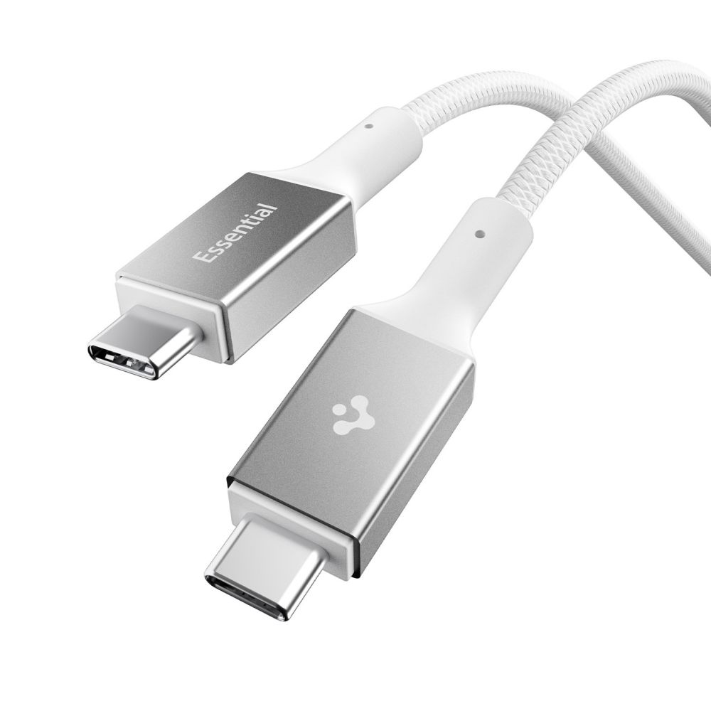 Spigen Spigen 1.5m 100W USB-C - USB-C Kabel Vit