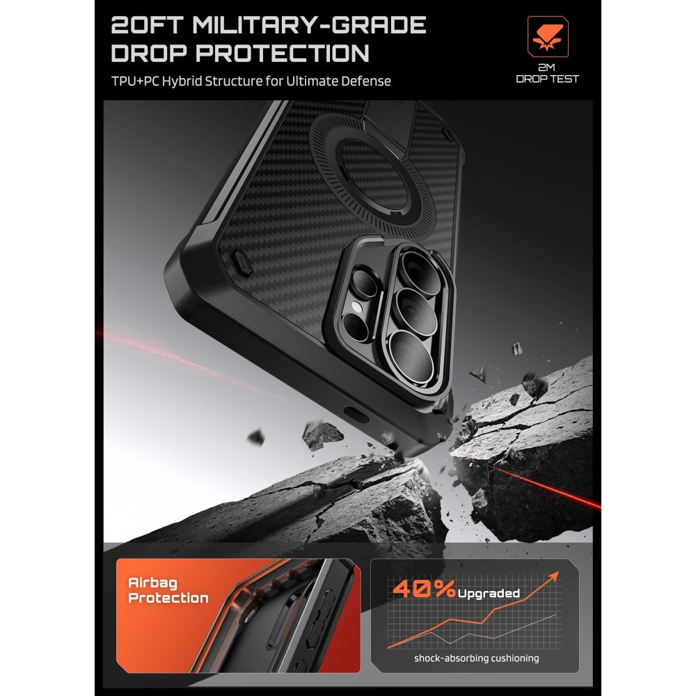 Supcase Supcase Galaxy S26 Ultra 2-SET Skal MagSafe Unicorn Beetle Pro