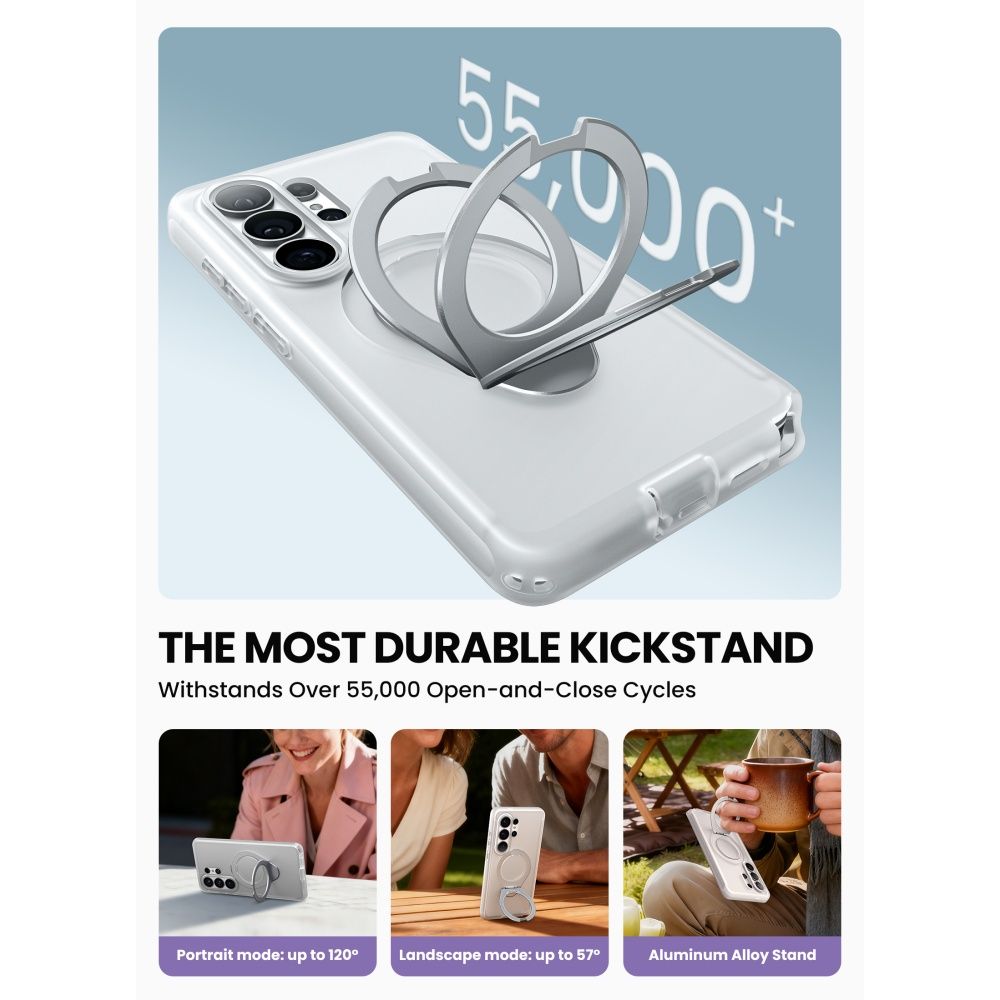 Supcase Supcase Samsung Galaxy S26 Ultra Skal MagSafe Cosmo Frost Clear