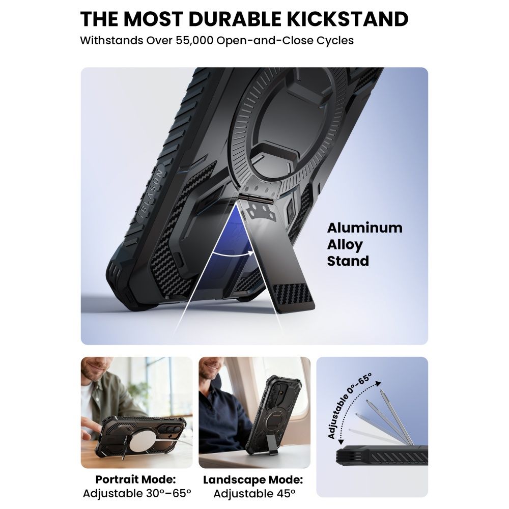Supcase Supcase Samsung Galaxy S26 Skal MagSafe Iblsn ArmorBox Svart