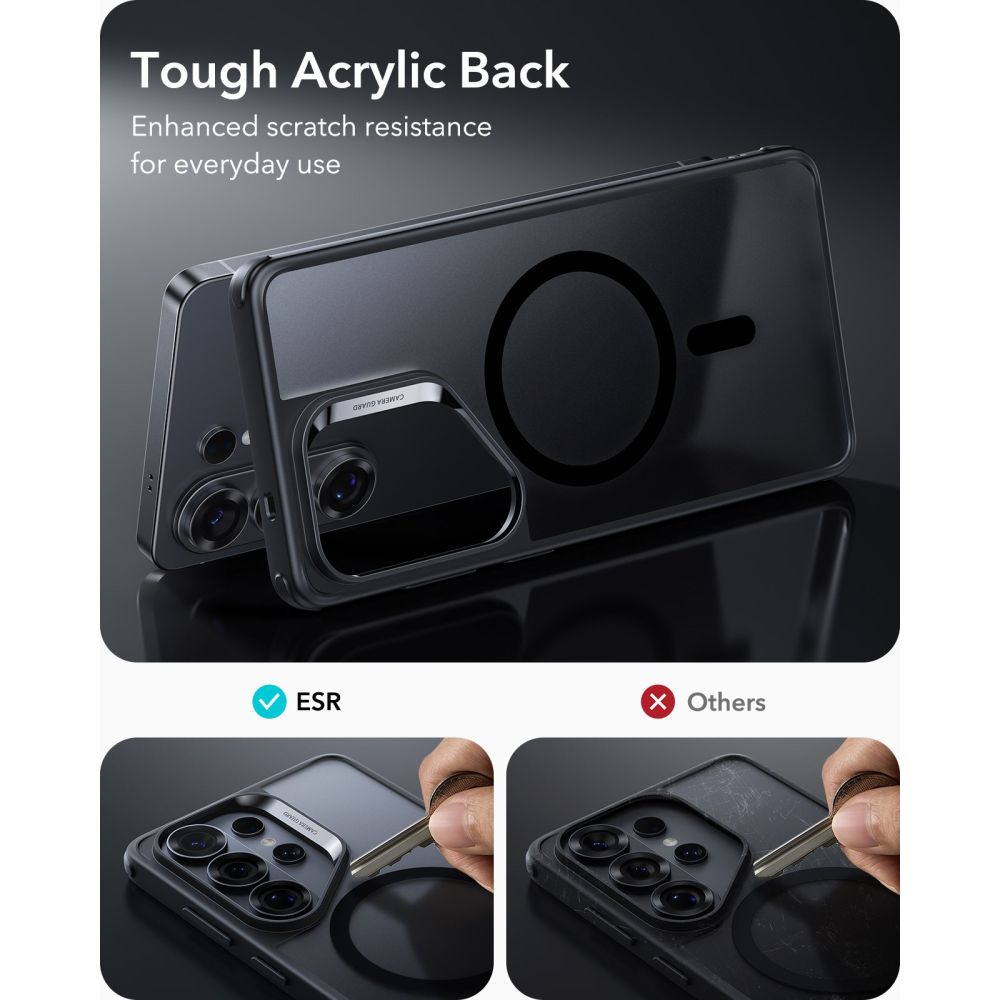 ESR ESR Samsung Galaxy S26 Ultra Skal MagSafe Classic Hybrid Frosted Black