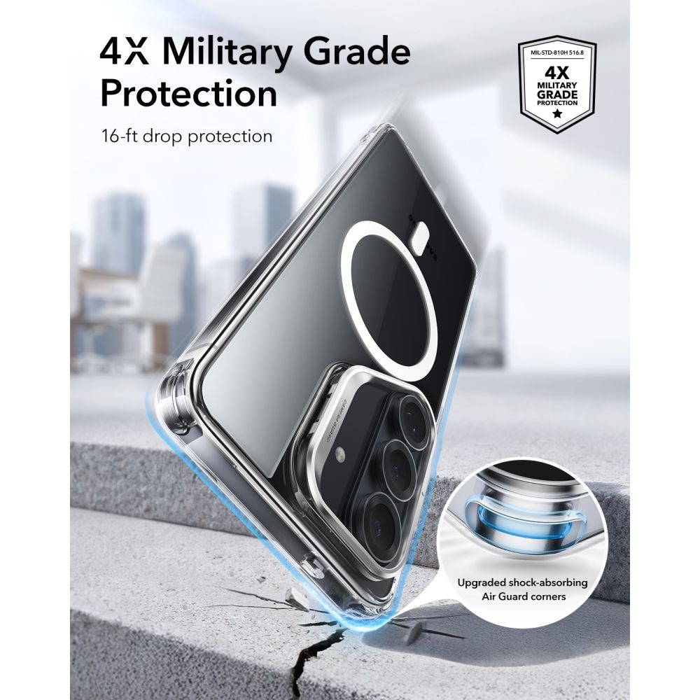 ESR ESR Galaxy S26 Plus Skal MagSafe Classic Hybrid Kickstand Transparent