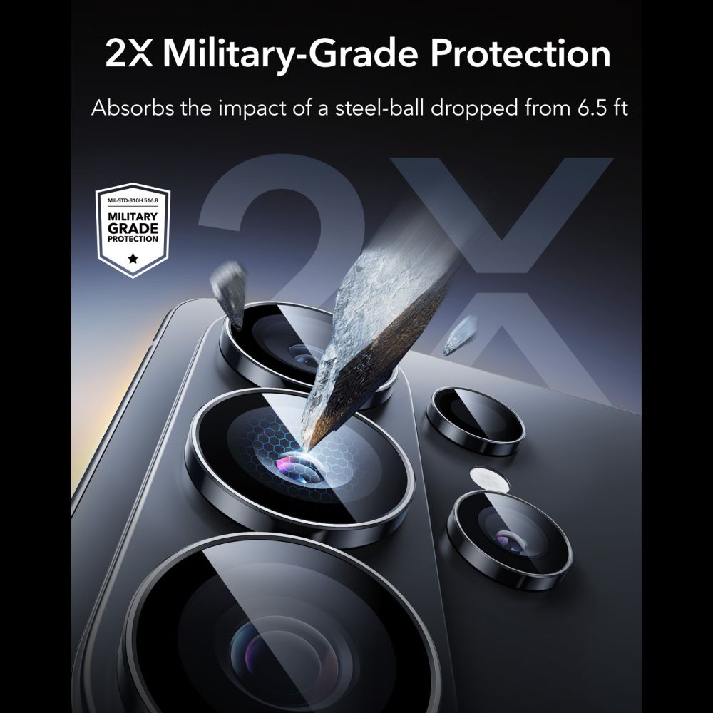 ESR ESR Samsung Galaxy S26 Ultra Linsskydd Armorite Svart