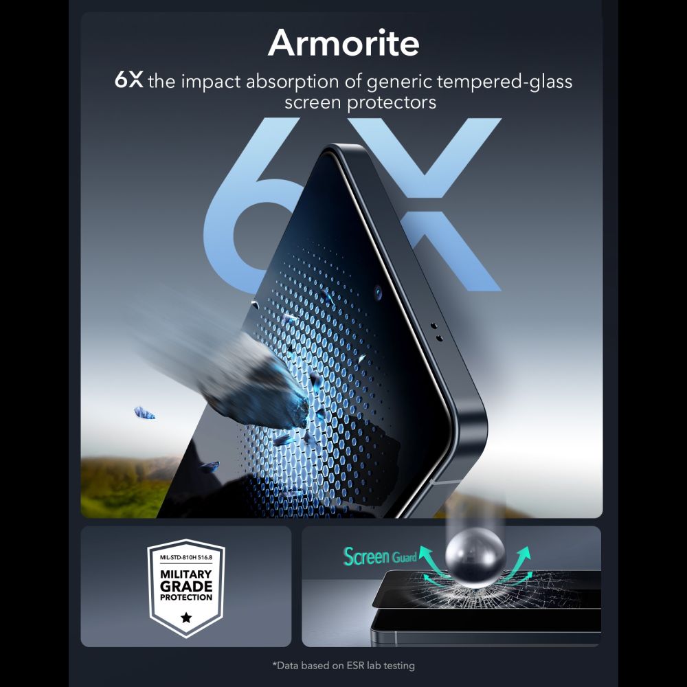 ESR ESR Galaxy S26 Ultra Skärmskydd UltraFit Armorite Pro Härdat Privacy