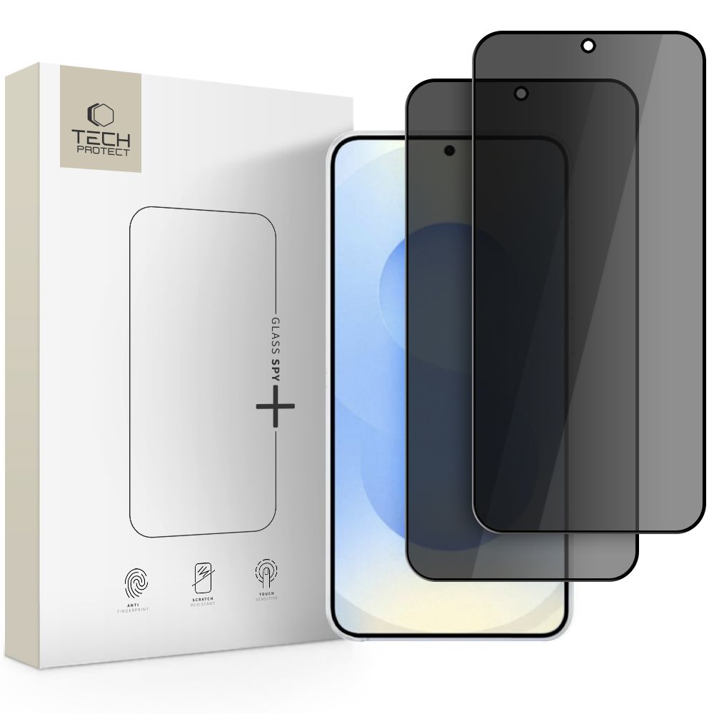 Tech-Protect Tech-Protect Galaxy S26 2-PACK Skärmskydd GlassSpy+ Privacy
