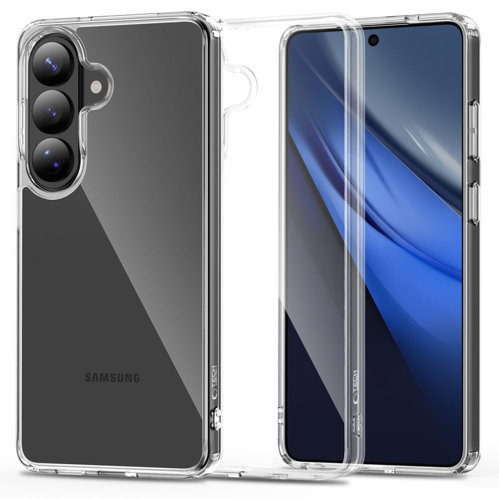 Tech-Protect Tech-Protect Galaxy S26 Plus Skal FlexAir Hybrid Transparent