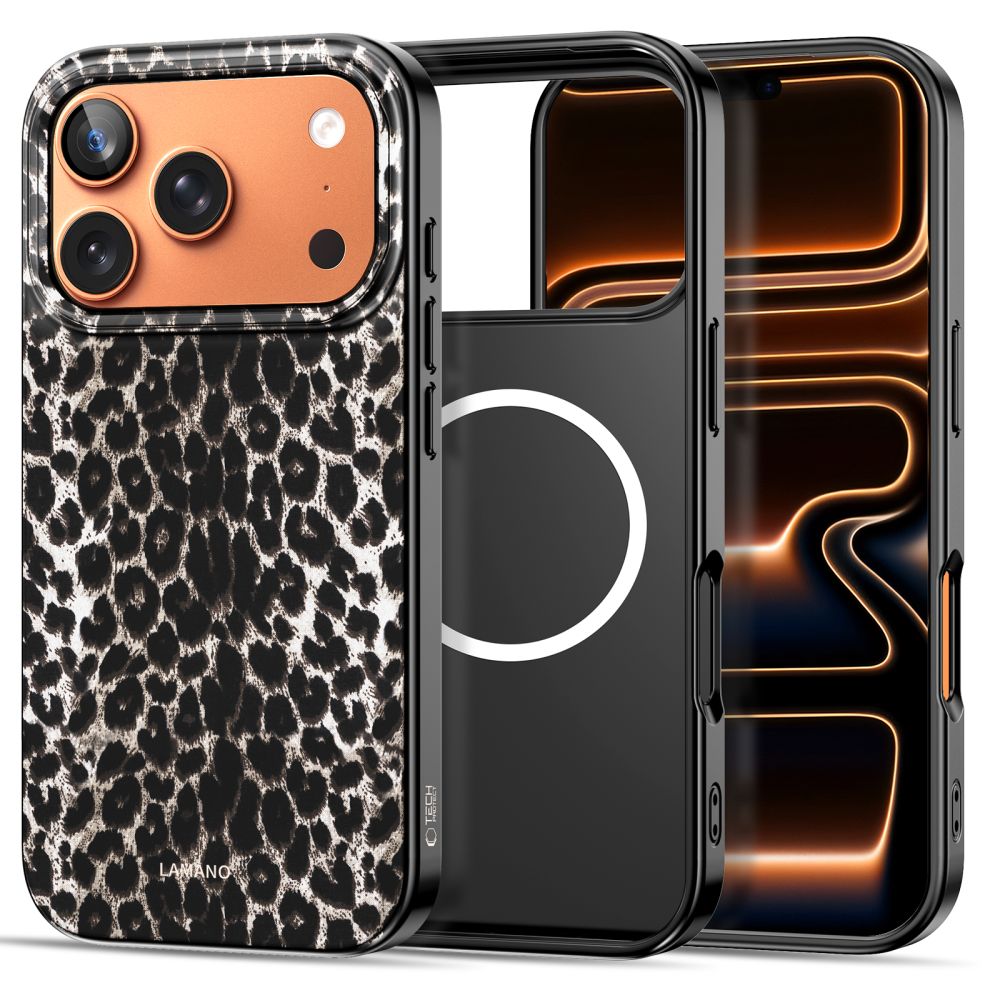 Tech-Protect Tech-Protect iPhone 17 Pro Skal MagSafe Lamano Leopard