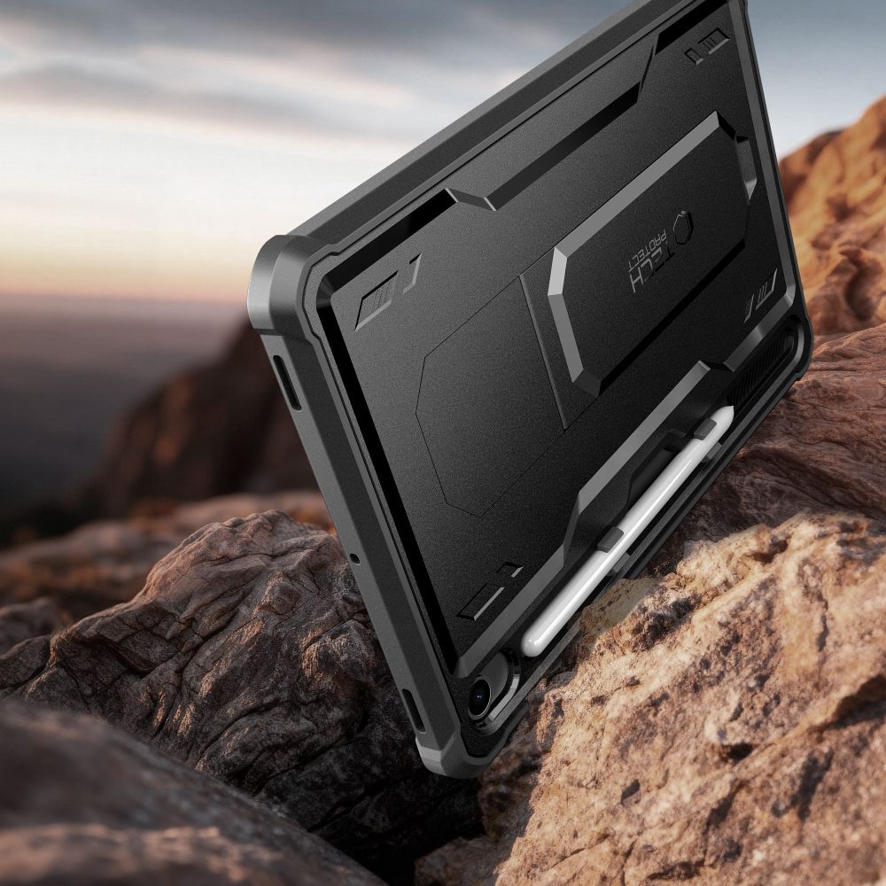 Tech-Protect Tech-Protect Galaxy Tab S10 Lite/S10 FE/S9 2-SET Skal Kevlar Pro Svart