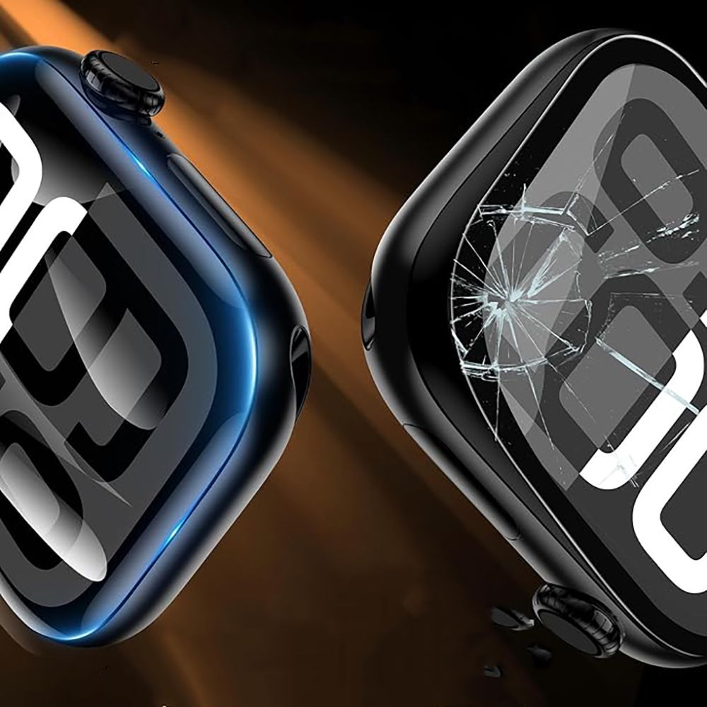 Tech-Protect Tech-Protect Apple Watch 11/10 46 mm 3-PACK Skärmskydd EasySet Flex+