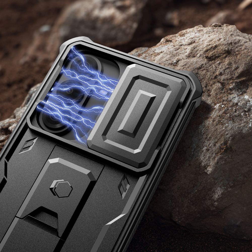 Tech-Protect Tech-Protect Samsung Galaxy S26 2-SET Skal Kevlar Cam+ Svart