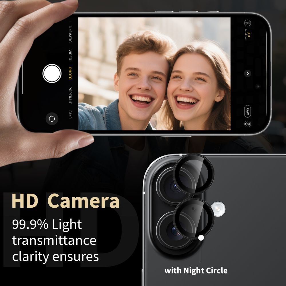 Tech-Protect Tech-Protect Redmi Note 15 Pro/15 Pro Plus Linsskydd CamRing Fit+