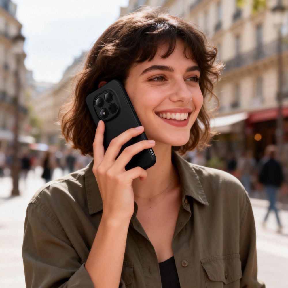 Tech-Protect Tech-Protect Xiaomi Redmi Note 15 Pro 5G Skal Icon Svart