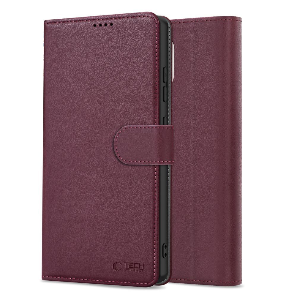 Tech-Protect Tech-Protect Xiaomi Redmi Note 15 Pro 5G Fodral Läder Mulberry