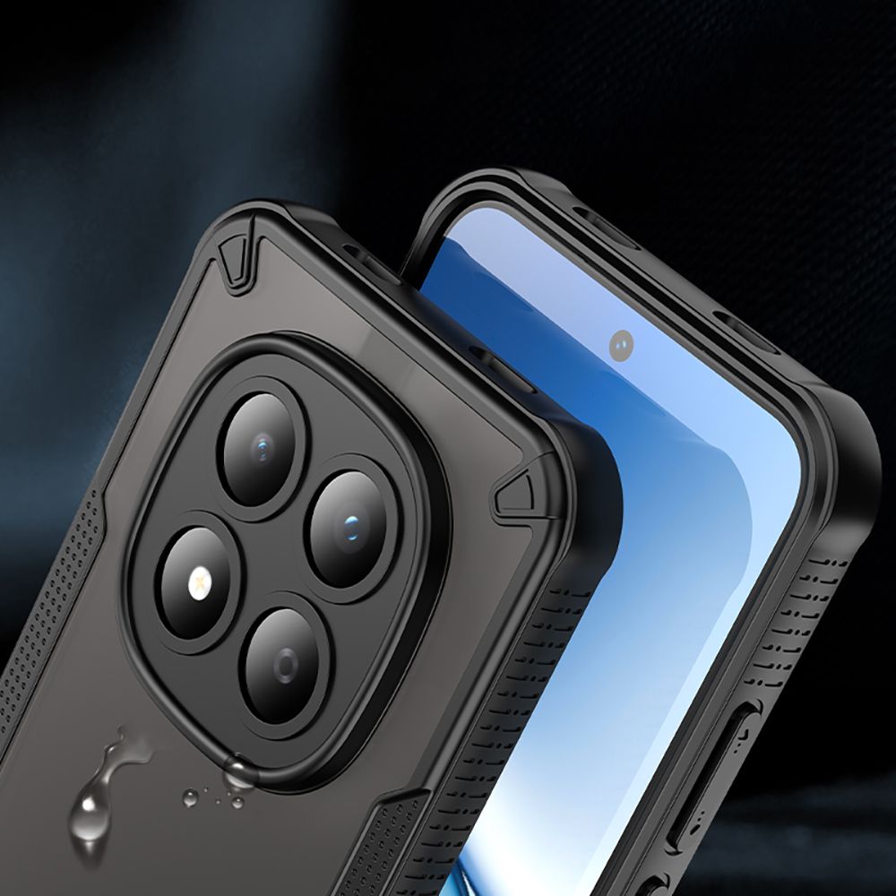 Tech-Protect Tech-Protect Xiaomi Redmi Note 15 Pro 5G Skal Rugged Shield Svart