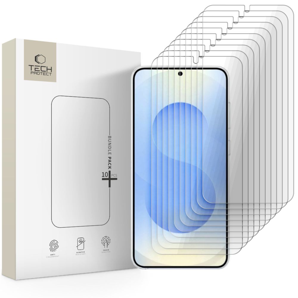 Tech-Protect Tech-Protect Galaxy S26 10-PACK Skärmskydd Härdat Glas