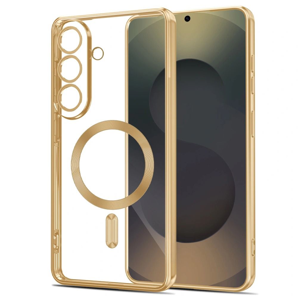 Tech-Protect Tech-Protect Galaxy S26 Plus Skal MagSafe MagFlex Shiny Gold