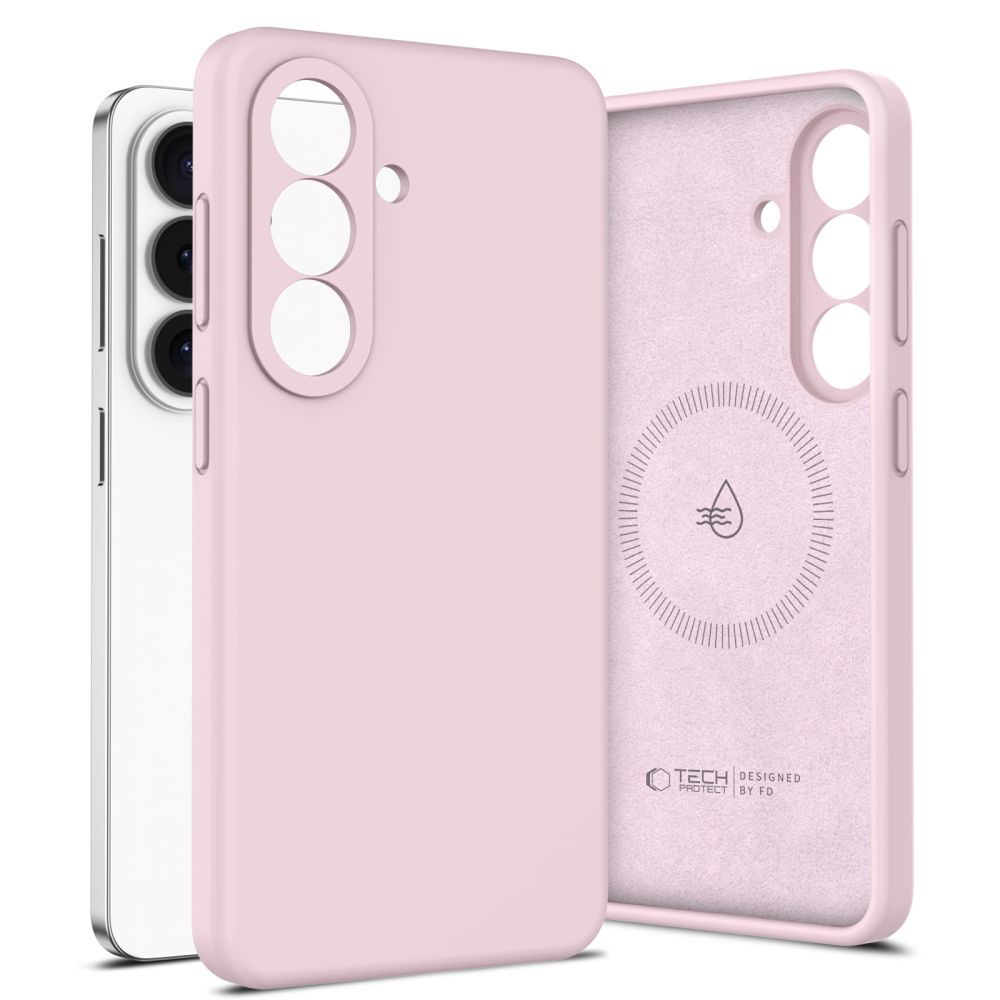 Tech-Protect Tech-Protect Galaxy S26 Skal MagSafe Silicone Pink Pearl
