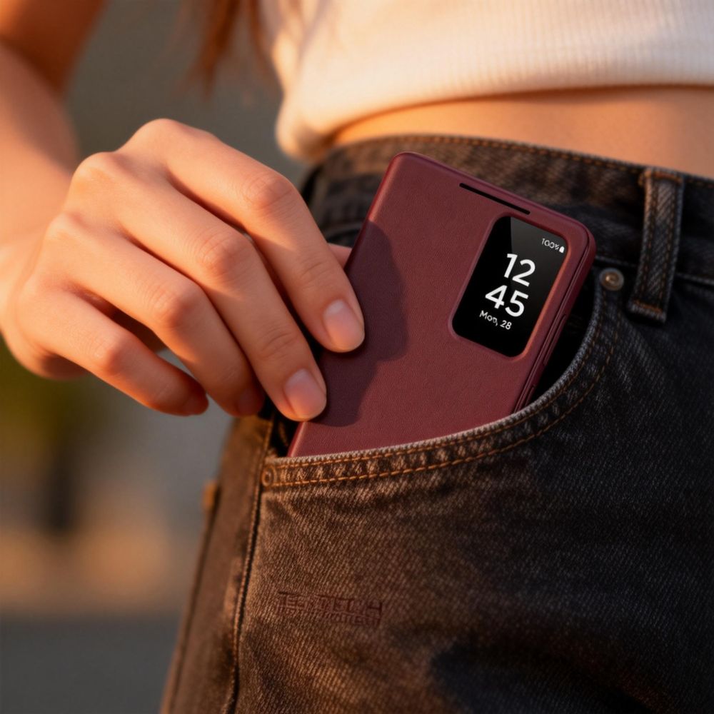 Tech-Protect Tech-Protect Galaxy S26 Fodral Smart Wallet Mulberry