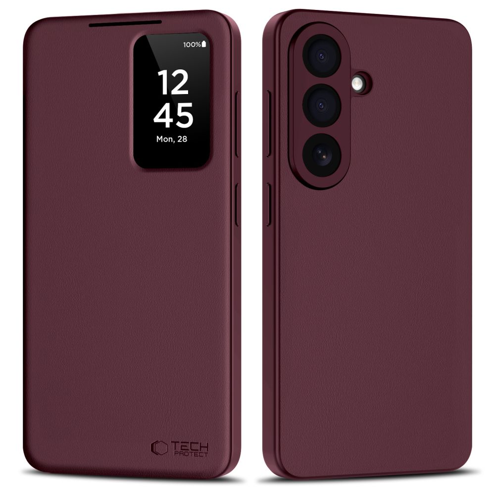 Tech-Protect Tech-Protect Galaxy S26 Plus Fodral Smart Wallet Mulberry