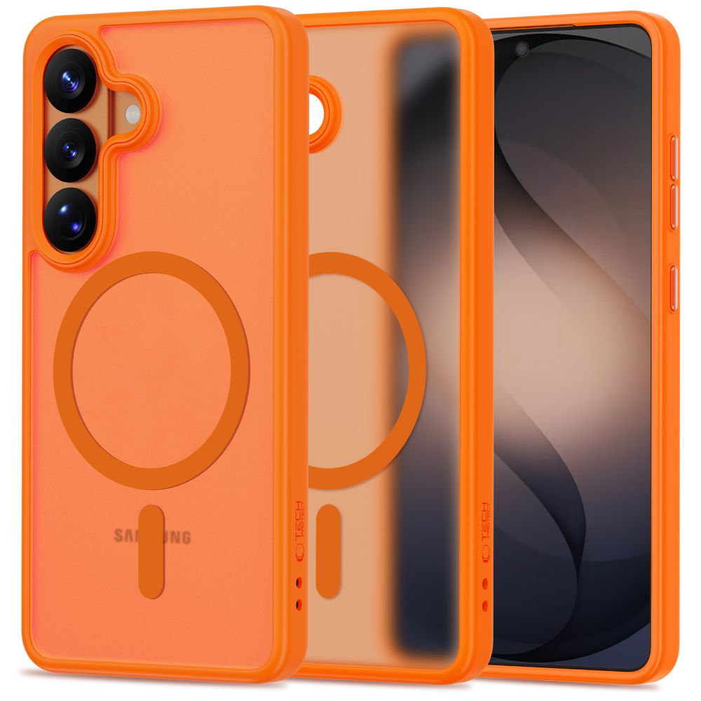 Tech-Protect Tech-Protect Galaxy S26 Skal MagSafe MagMat Orange