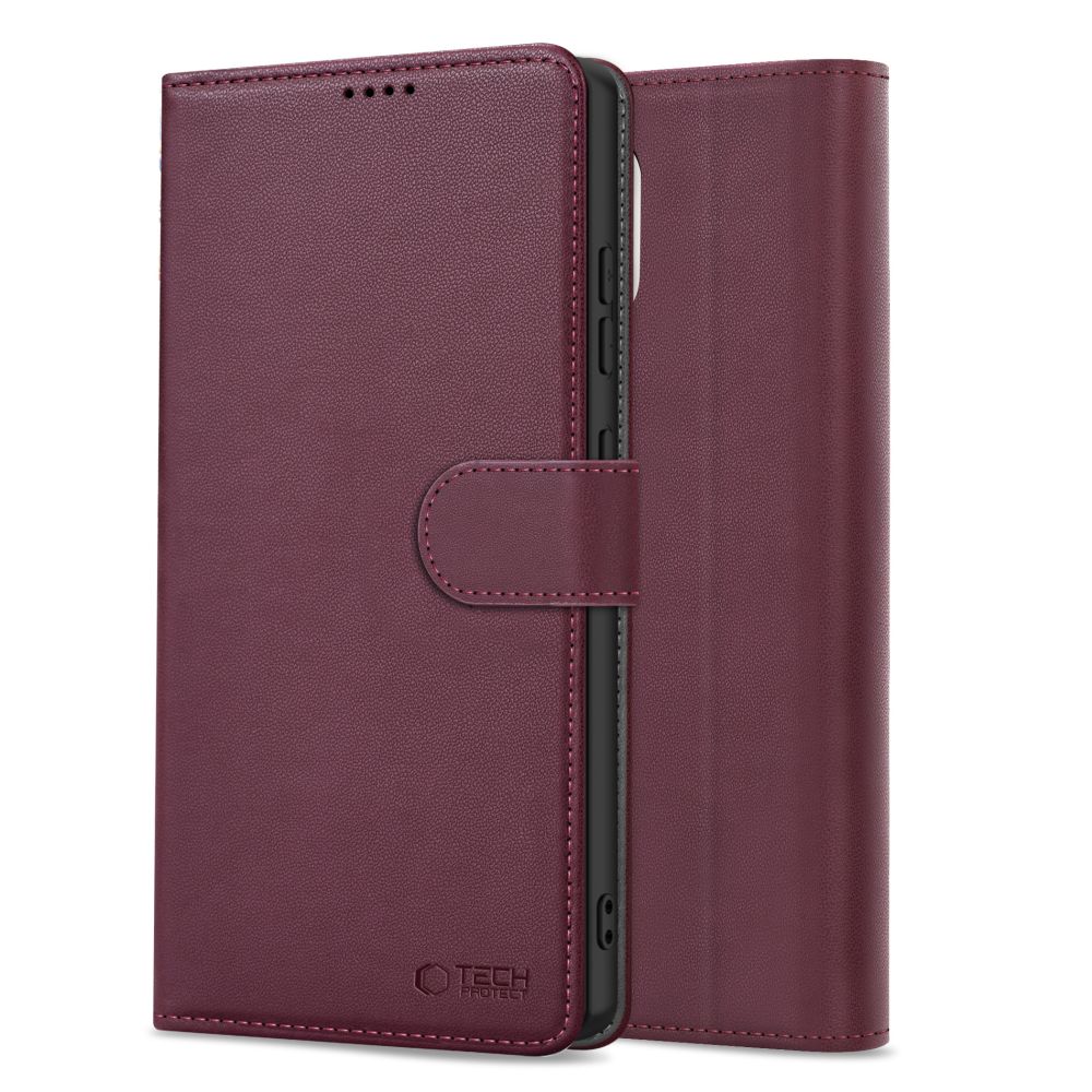 Tech-Protect Tech-Protect Samsung Galaxy A57 5G Fodral Läder Mulberry