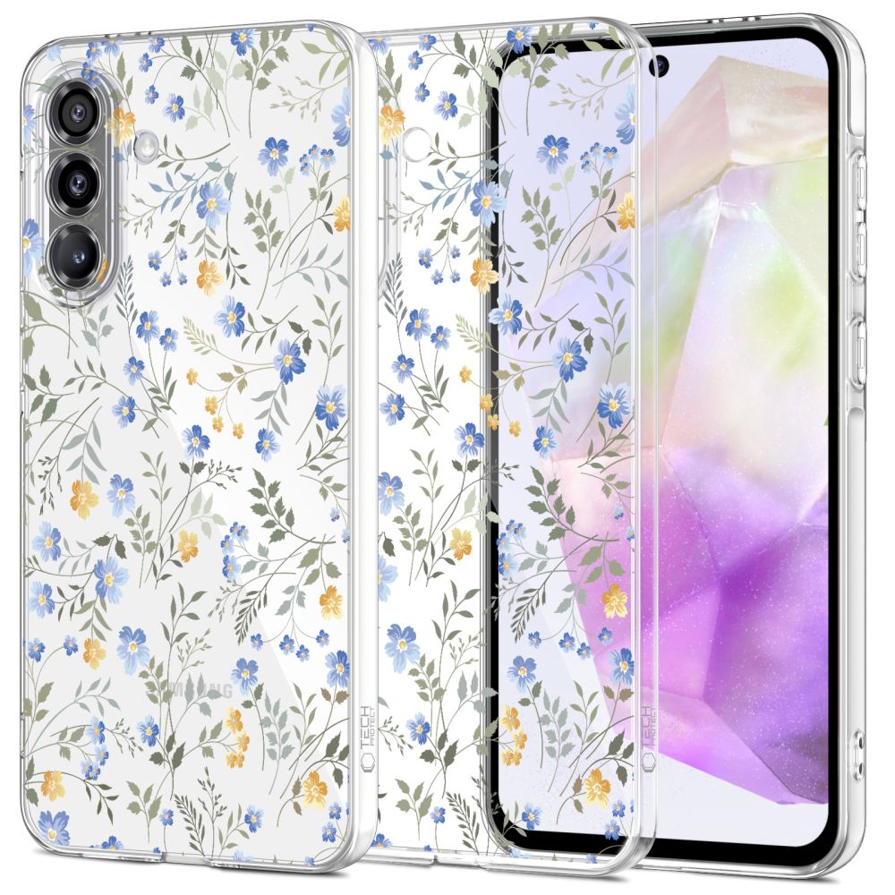 Tech-Protect Tech-Protect Samsung Galaxy A37 5G Skal FlexAir Spring Flowers