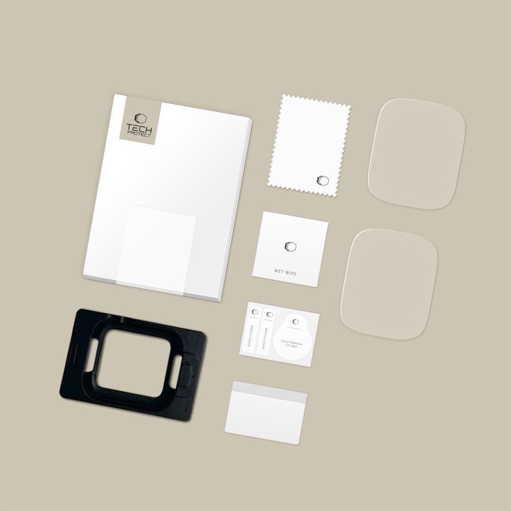 Tech-Protect Tech-Protect Apple Watch 40 mm 2-PACK Skärmsskydd HydroFlex+
