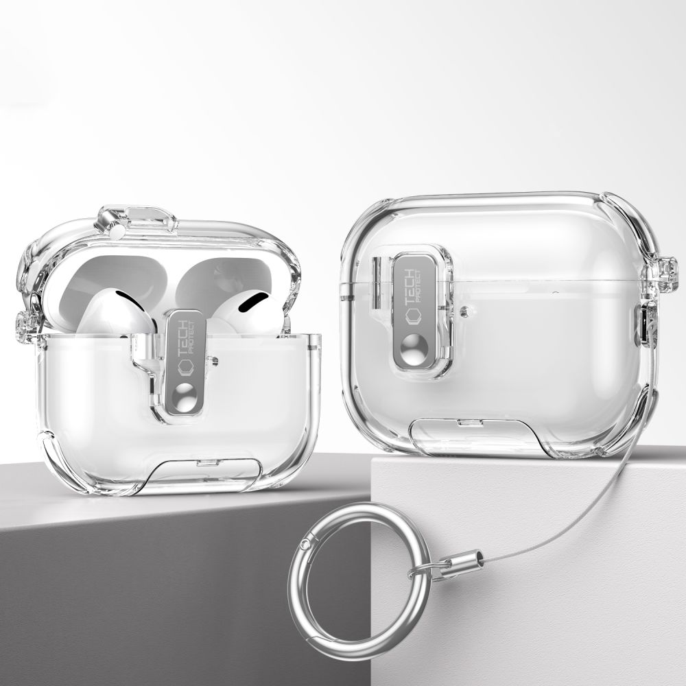 Tech-Protect Tech-Protect AirPods Pro 3 Skal Bounce Pro Transparent