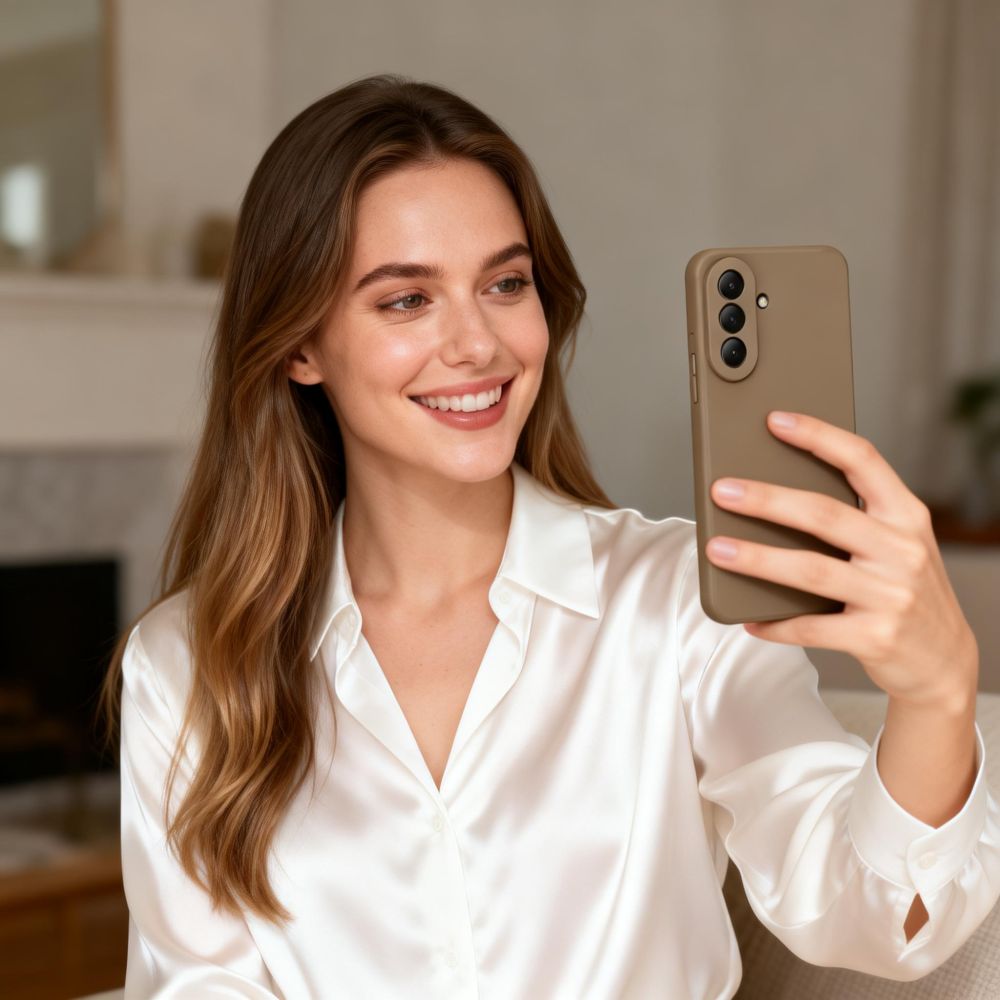 Tech-Protect Tech-Protect Samsung Galaxy A37 5G Skal Icon Brun