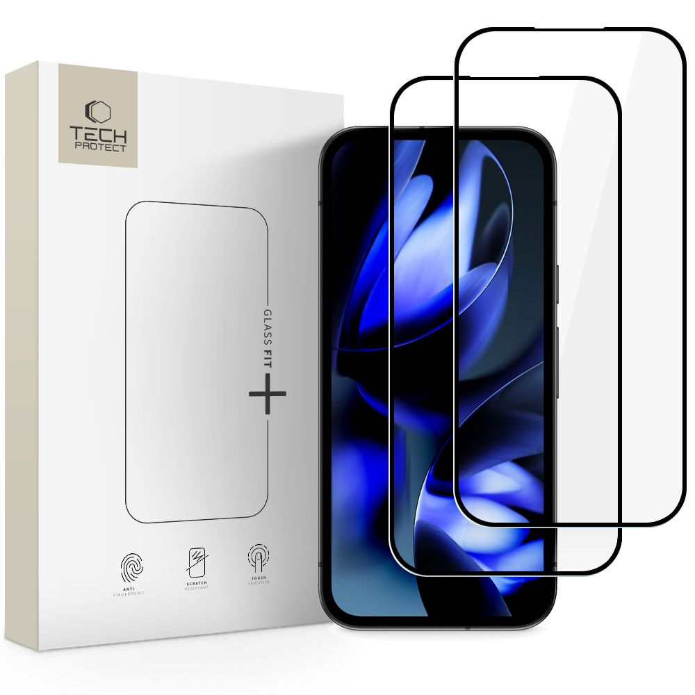 Tech-Protect Tech-Protect Google Pixel 10a/9a 2-PACK Skärmskydd GlassFit+