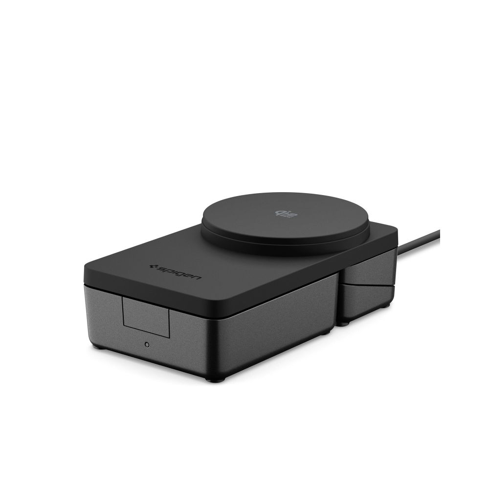 Spigen Spigen 25W Qi2.2 3in1 Trådlös Magnetisk MagSafe Laddare Essential Svart