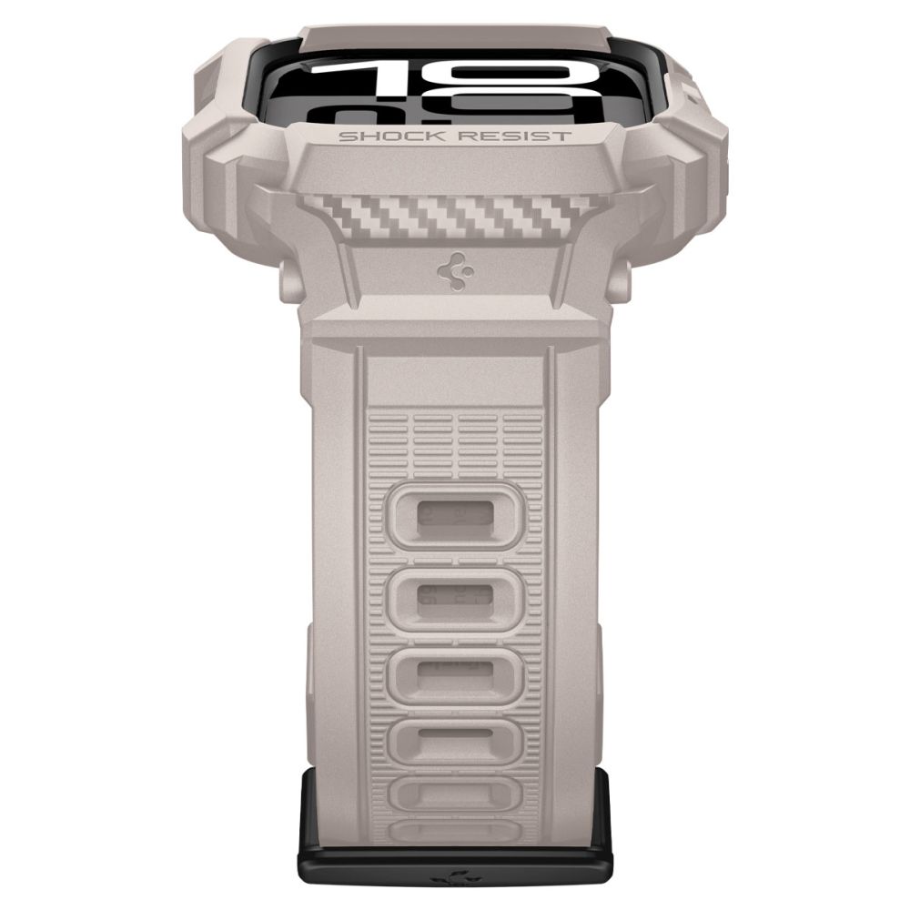 Spigen Spigen Apple Watch 11/10 46 mm Skal/Armband Rugged Armor 'Pro'