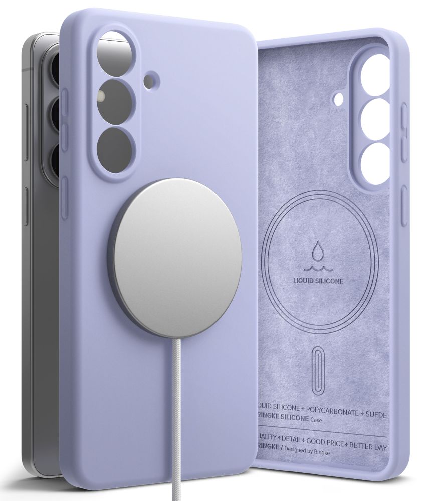 Ringke Ringke Samsung Galaxy S26 Plus Skal MagSafe Silicone Lavender