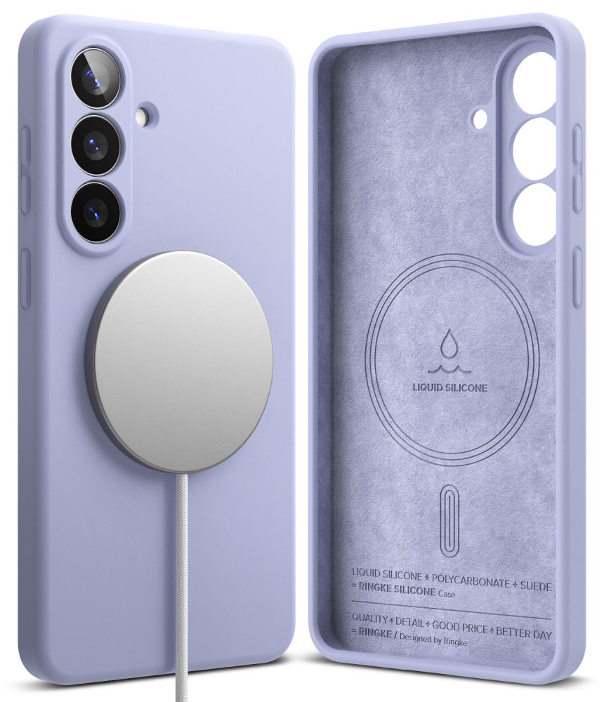 Ringke Ringke Samsung Galaxy S26 Plus Skal MagSafe Silicone Lavender