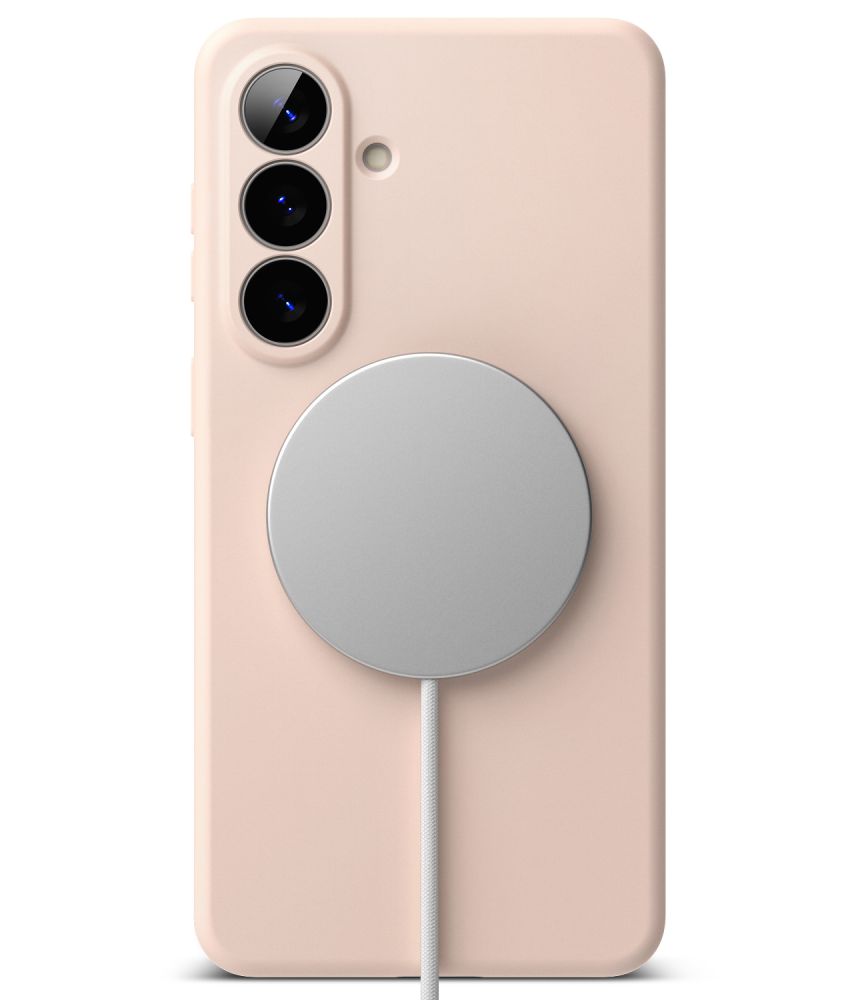 Ringke Ringke Samsung Galaxy S26 Plus Skal MagSafe Silicone Pink Sand