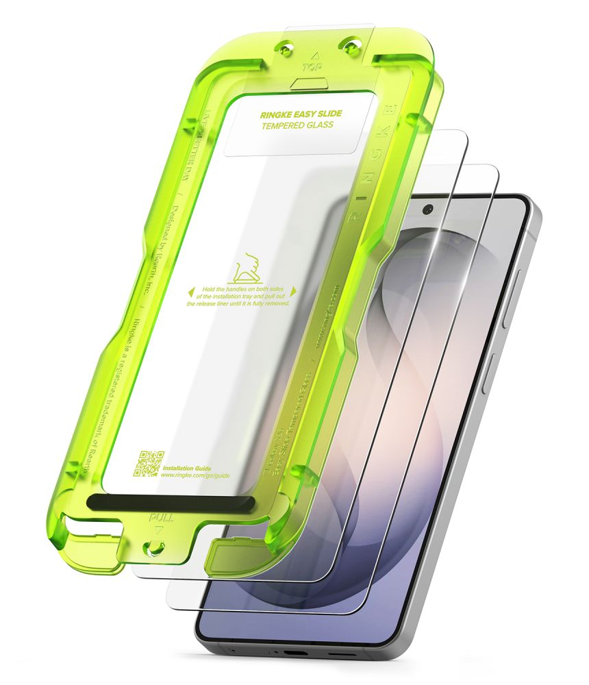 Ringke Ringke Galaxy S26 2-PACK Easy Slide Skärmskydd Härdat Glas