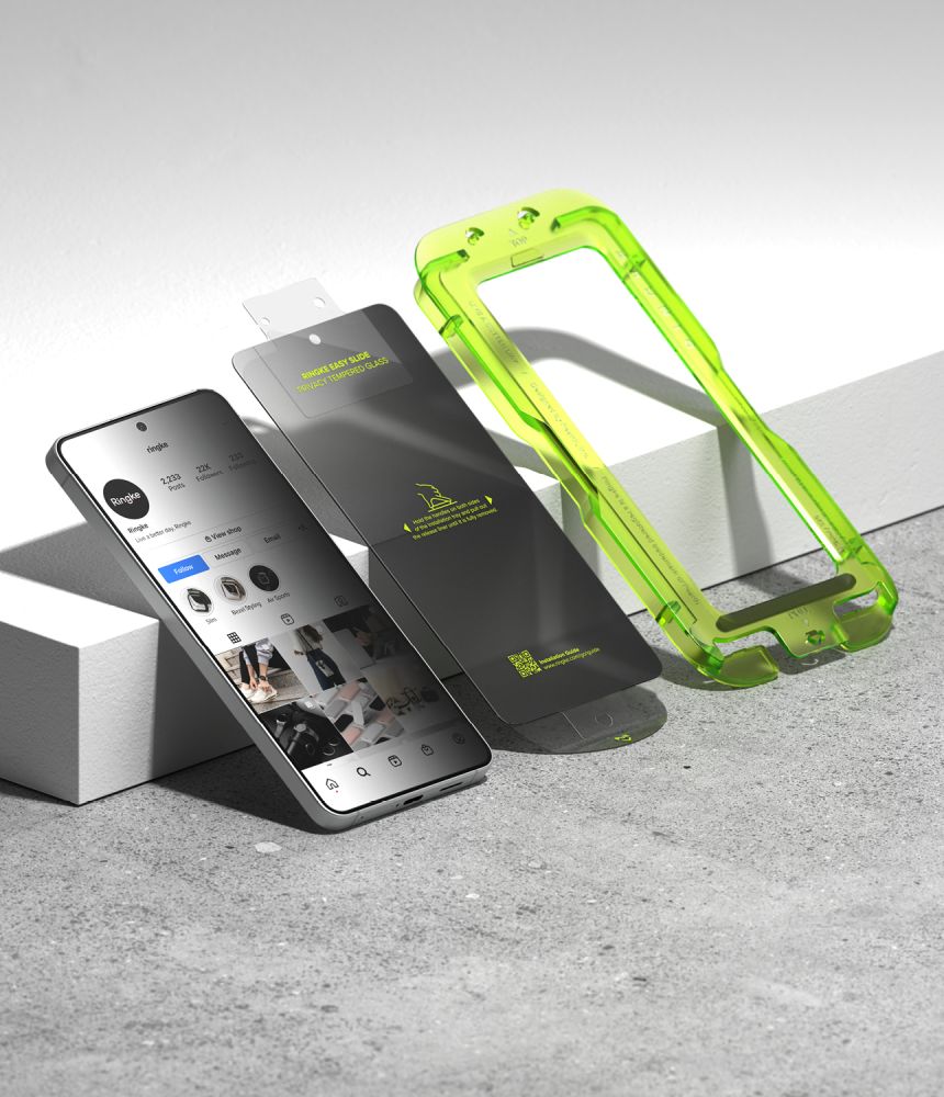 Ringke Ringke Galaxy S26 2-PACK Easy Slide Skärmskydd Härdat Glas