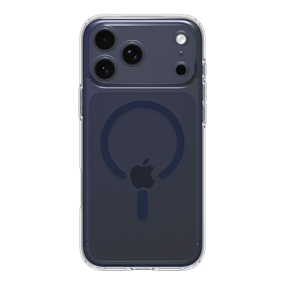 Spigen Spigen iPhone 17 Pro Max Skal MagSafe Ultra Hybrid Clear / Deep Blue