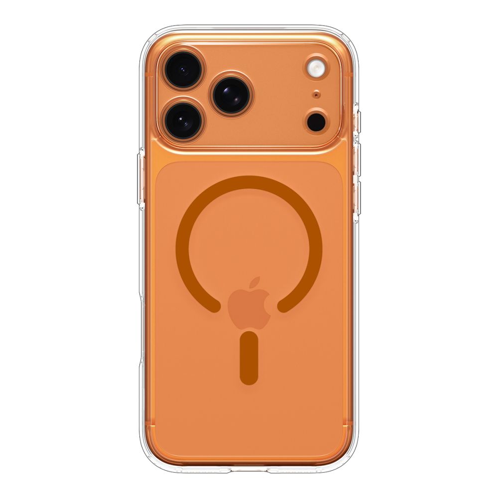 Spigen Spigen iPhone 17 Pro Skal MagSafe Ultra Hybrid Transparent / Orange