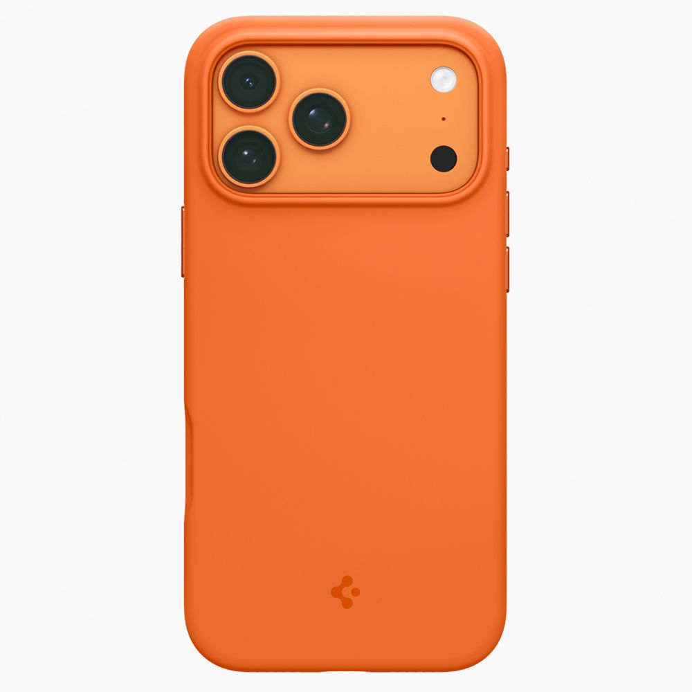 Spigen Spigen iPhone 17 Pro Max Skal MagSafe Silicone Fit Cosmic Orange