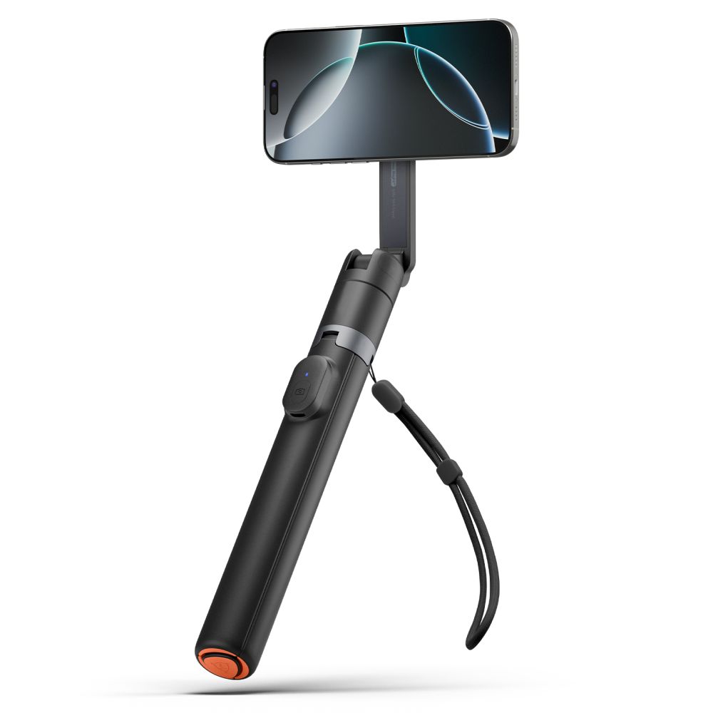 Spigen Spigen 168 cm MagSafe Bluetooth Selfiestick Tripod Svart