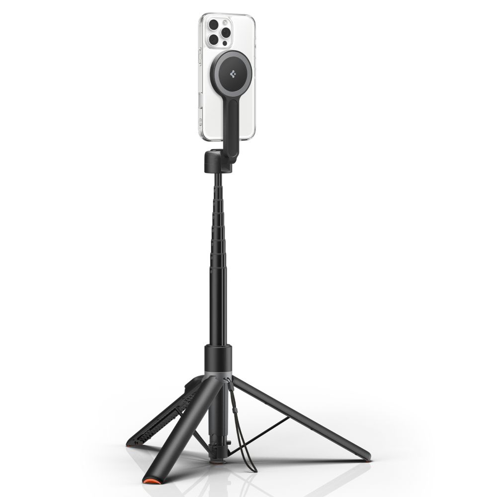 Spigen Spigen 168 cm MagSafe Bluetooth Selfiestick Tripod Svart