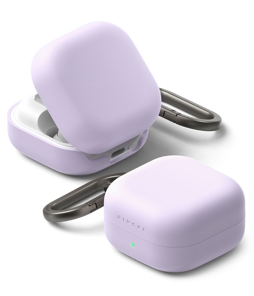 Ringke Ringke Galaxy Buds 4 / 4 Pro Skal Silikon Ljus Lila