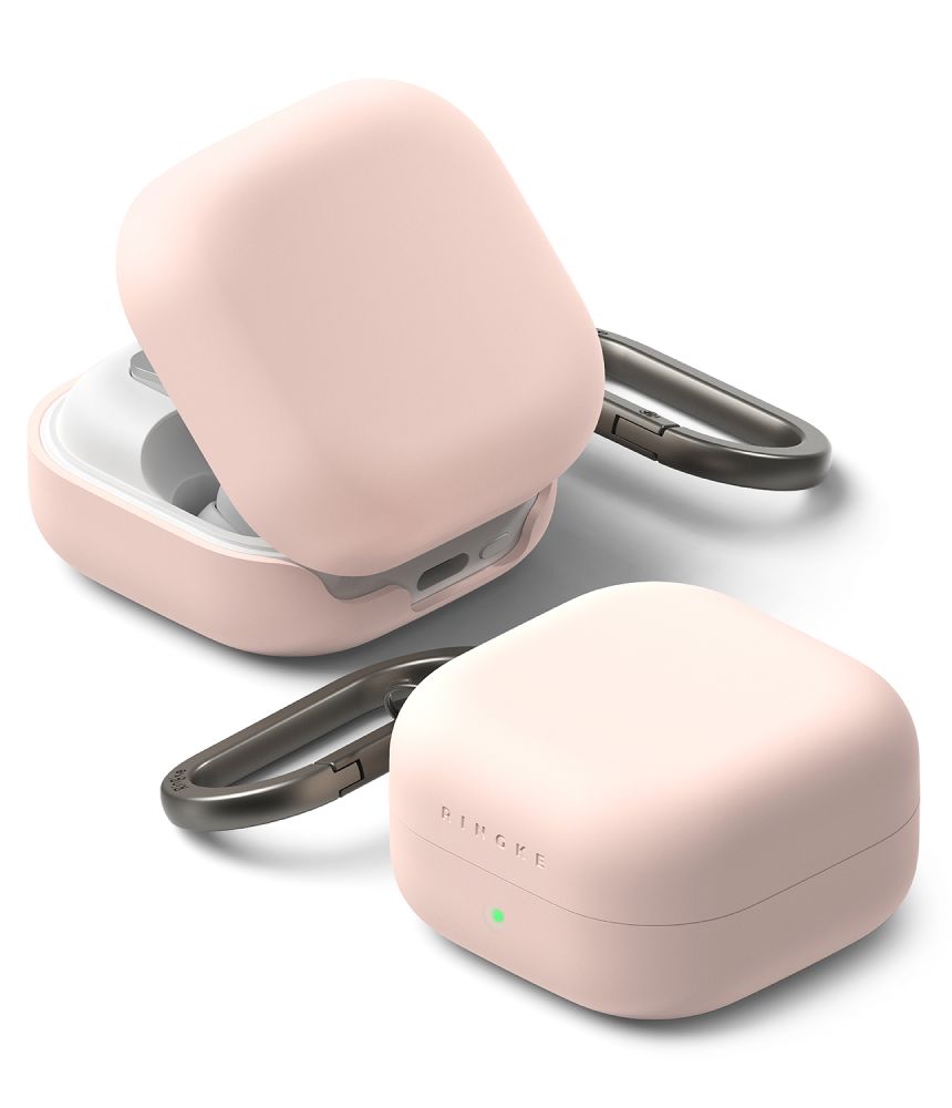 Ringke Ringke Galaxy Buds 4 / 4 Pro Skal Silikon Pink Sand