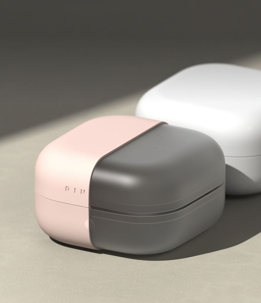 Ringke Ringke Galaxy Buds 4 / 4 Pro Skal Silikon Pink Sand
