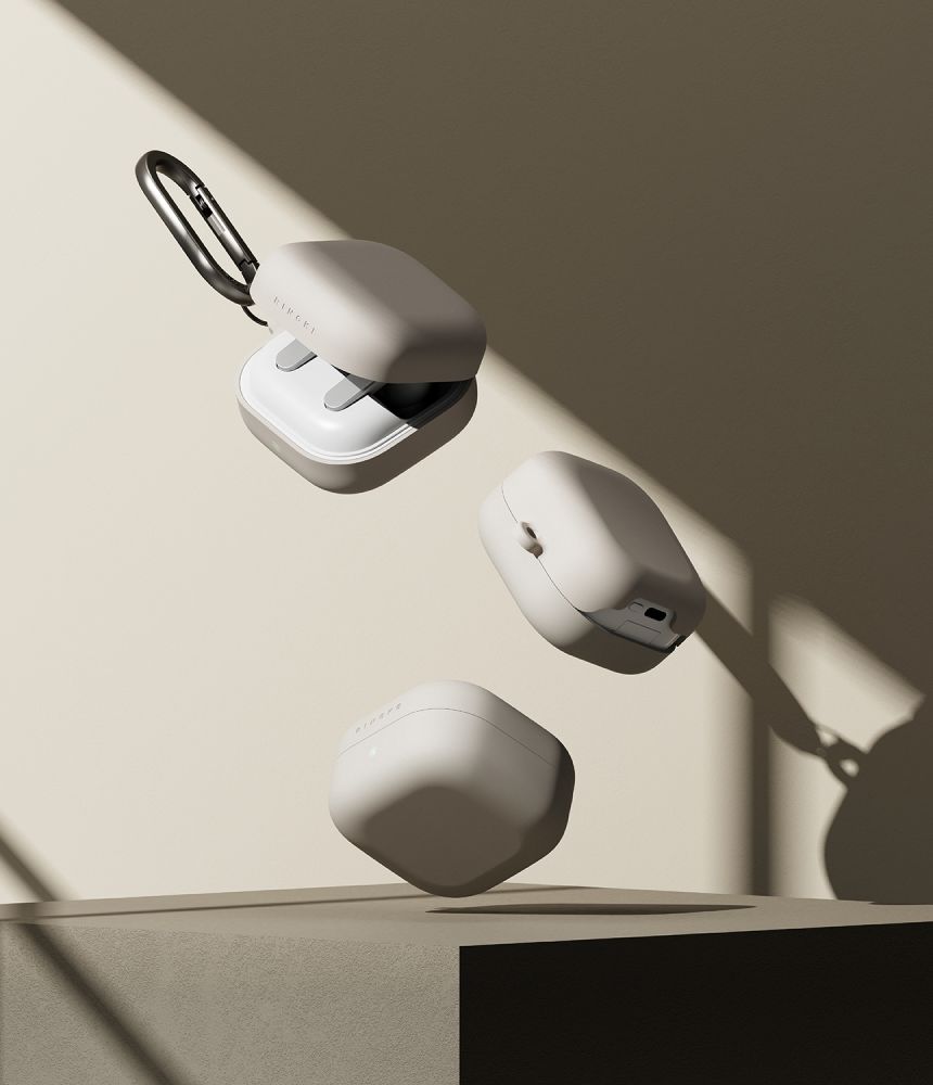 Ringke Ringke Galaxy Buds 4 / 4 Pro Skal Silikon Stone