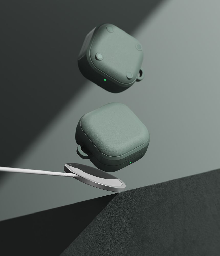 Ringke Ringke Galaxy Buds 4 / 4 Pro Skal MagSafe Onyx Sage Green