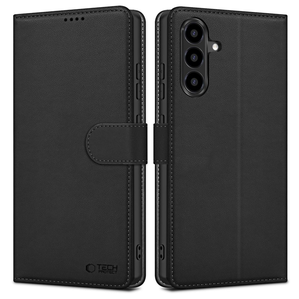Tech-Protect Tech-Protect Galaxy A37/A36/A56 5G Fodral Läder Svart