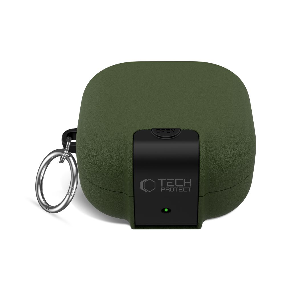 Tech-Protect Tech-Protect Galaxy Buds 4 / 4 Pro Skal Slim Hook Olive Green