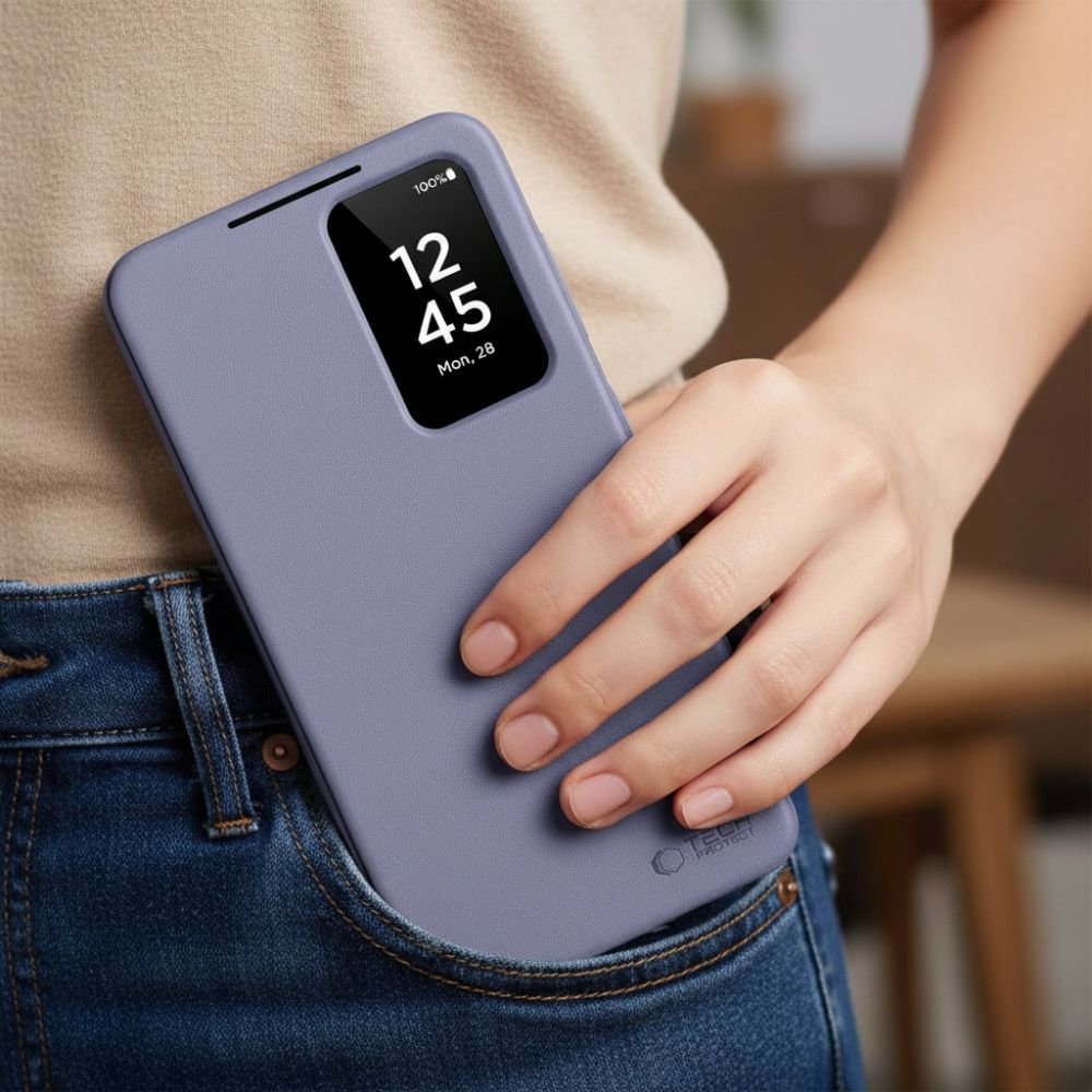 Tech-Protect Tech-Protect Galaxy S26 Ultra Fodral Smart Wallet Lila